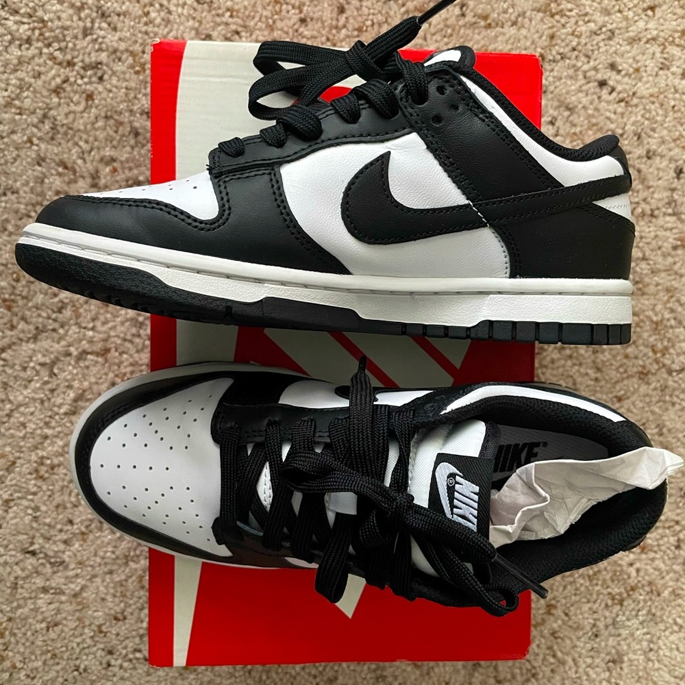 “Panda” Women’s Nike Dunk Low - White/Black - Size 6